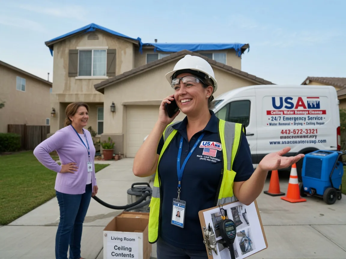 Ceiling Water Damage Restoration Salineno, TX FAQs